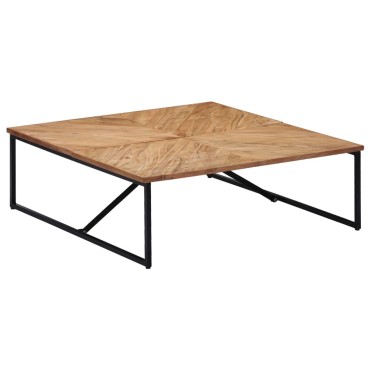 vidaXL Τραπεζάκι Σαλονιού 110x110x36cm από Μασίφ Ξύλο Ακακίας 1 τεμ.