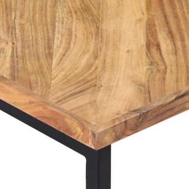 vidaXL Τραπεζάκι Σαλονιού 110x110x36cm από Μασίφ Ξύλο Ακακίας 1 τεμ.