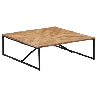 vidaXL Τραπεζάκι Σαλονιού 110x110x36cm από Μασίφ Ξύλο Ακακίας 1 τεμ.