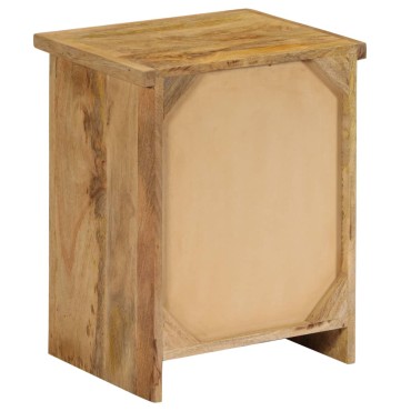 vidaXL Κομοδίνο 40x30x50cm από Μασίφ Ξύλο Μάνγκο 1 τεμ.