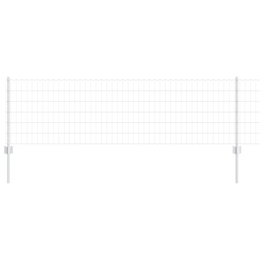 vidaXL Σετ Φράκτη  Euro Σετ 2 Γαλβανισμένο ατσάλι 25x0.6 m Σκληρός
