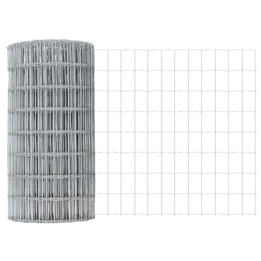 vidaXL Euro Fence Σετ 2 Γαλβανισμένο ατσάλι Μεγάλο Φράκτης Euro