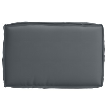 vidaXL Μαξιλάρι Παλέτας για Καθίσμα Ανθρακί 60x40x8cm Υφασμα Oxford