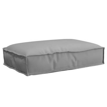 vidaXL Μαξιλάρι Παλετών για Καθίστα Γκρι 60x40x8cm από Ύφασμα Oxford