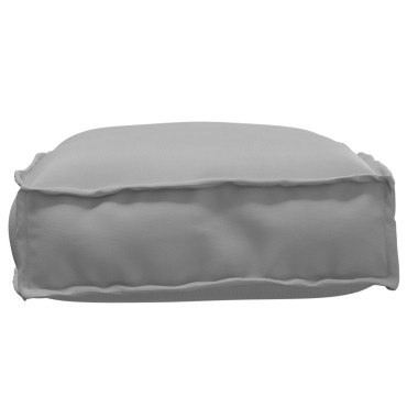 vidaXL Μαξιλάρι Παλετών για Καθίστα Γκρι 60x40x8cm από Ύφασμα Oxford