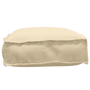 vidaXL Μαξιλάρι Παλέτας για Καθίσμα Μπεζ 60x40x8cm Oxford Fabric