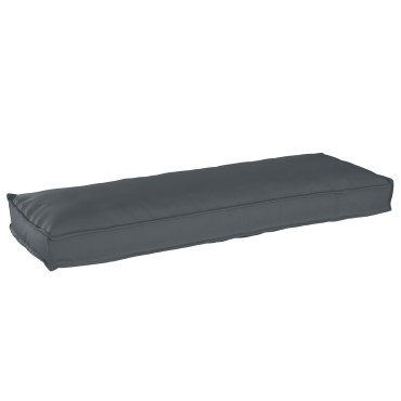 vidaXL Μαξιλάρι Παλέτας για Πάγκο Ανθρακί 120x40x8cm Υφασμάτινος