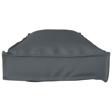 vidaXL Μαξιλάρι Παλέτας για Πάγκο Ανθρακί 120x40x8cm Υφασμάτινος