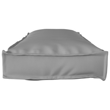 vidaXL Μαξιλάρι Παλέτας για Πάγκο Γκρι 120x40x8cm Υφασμάτινος Πολυεστέρας