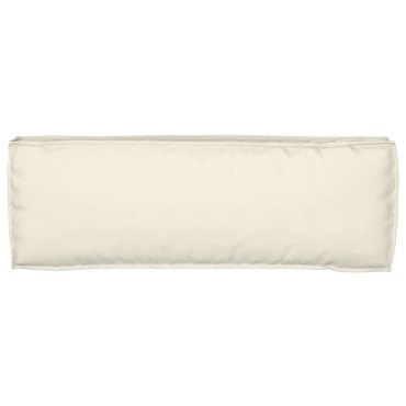 vidaXL Μαξιλάρι Παλαιού Τύπου Κρεμ 120x40x8cm Oxford Fabric