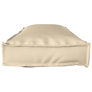 vidaXL Μαξιλάρι Πλατφόρμας για Πάγκο Μπεζ 120x40x8cm Υφασμα Oxford