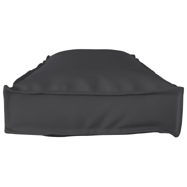 vidaXL Μαξιλάρι Παλέτας για Μπάγκα Μαύρο 120x40x8cm Υφασμάτινο