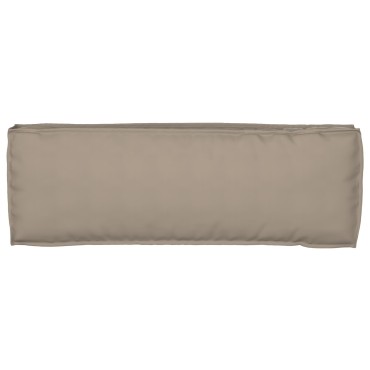 vidaXL Μαξιλάρι Παλετών για Παγκάκι Ταπέ 120x40x8cm Υφασμάτινο Oxford