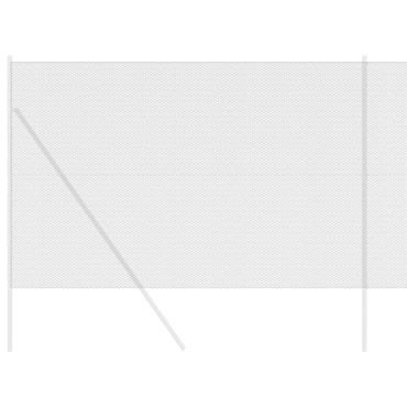 vidaXL Εξάγωνη Περίφραξη Γκρι 1.6x10 μ Ατσάλι 1000x160x0.07cm