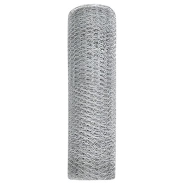 vidaXL Φράχτης 0.8x10 μ Γαλβανισμένο Ατσάλι 1000x80x0.05cm