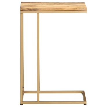 vidaXL Βοηθητικό Τραπέζι 35x45x65cm από Μασίφ Ξύλο Μάνγκο 1 τεμ.
