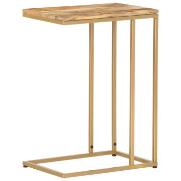 vidaXL Βοηθητικό Τραπέζι 35x45x65cm από Μασίφ Ξύλο Μάνγκο 1 τεμ.