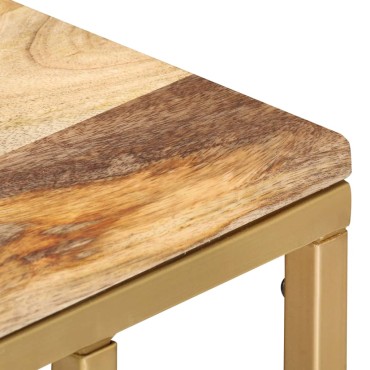 vidaXL Βοηθητικό Τραπέζι 35x45x65cm από Μασίφ Ξύλο Μάνγκο 1 τεμ.