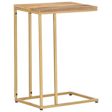 vidaXL Βοηθητικό Τραπέζι 35x45x65cm από Μασίφ Ξύλο Μάνγκο 1 τεμ.