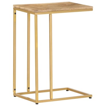 vidaXL Βοηθητικό Τραπέζι 35x45x65cm από Μασίφ Ξύλο Μάνγκο 1 τεμ.