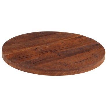 vidaXL Επιφάνεια Τραπεζιού Στρογγυλή 50x3,8cm Μασίφ Ανακυκλωμένο Ξύλο 1 τεμ.