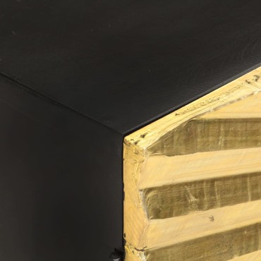vidaXL Έπιπλο Τηλεόρασης 90x30x45cm από Μασίφ Ξύλο Μάνγκο