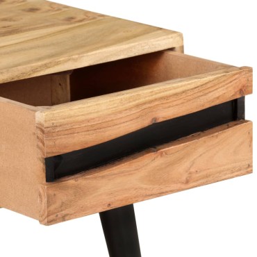 vidaXL Τραπεζάκι Σαλονιού 88x50x42cm από Μασίφ Ξύλο Ακακίας 1 τεμ.