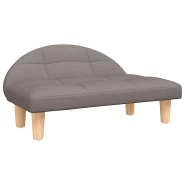 vidaXL Κρεβάτι Σκύλου Taupe 70 x 52 x 30 εκ. Υφασμάτινο