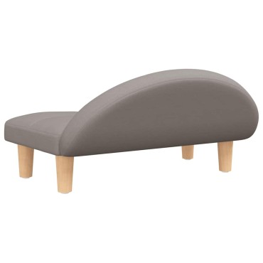 vidaXL Κρεβάτι Σκύλου Taupe 70 x 52 x 30 εκ. Υφασμάτινο