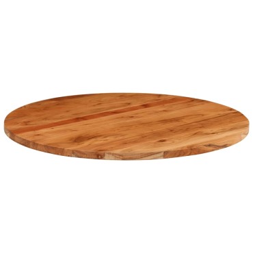 vidaXL Επιφάνεια Τραπεζιού Στρογγυλή 90x3,8cm Μασίφ Ξύλο Ακακίας 1 τεμ.