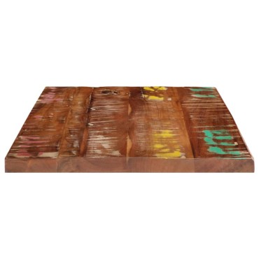 vidaXL Επιφάνεια Τραπεζιού Ορθογώνια 60x50x2,5cm Ανακυκλωμένο Ξύλο 1 τεμ.