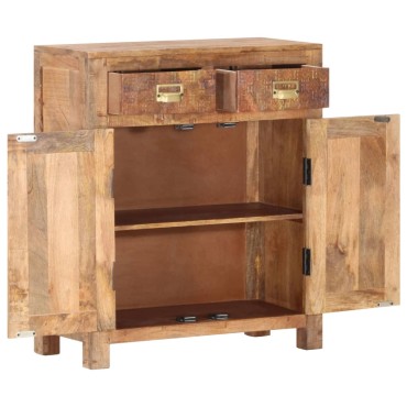 vidaXL Συρταριέρα 65x30x75cm από Μασίφ Ξύλο Μάνγκο 1 τεμ.