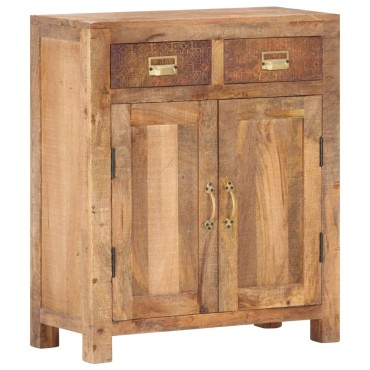 vidaXL Συρταριέρα 65x30x75cm από Μασίφ Ξύλο Μάνγκο 1 τεμ.