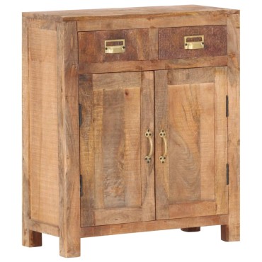 vidaXL Συρταριέρα 65x30x75cm από Μασίφ Ξύλο Μάνγκο 1 τεμ.