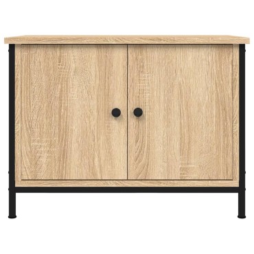 vidaXL Έπιπλο Τηλεόρασης με Πόρτες Sonoma Δρυς 60x35x45cm Επεξ.Ξύλο