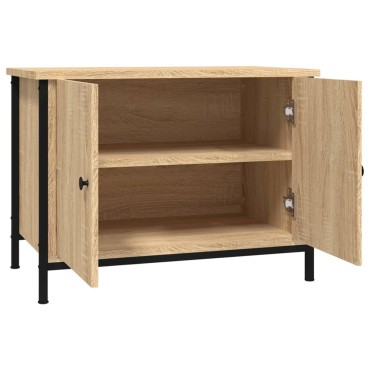 vidaXL Έπιπλο Τηλεόρασης με Πόρτες Sonoma Δρυς 60x35x45cm Επεξ.Ξύλο