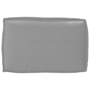 vidaXL Μαξιλάρι Παλέτας για Πλάτη Γκρι 60x40x12cm Ύφασμα Oxford