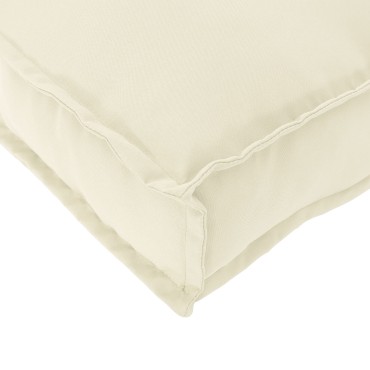 vidaXL Μαξιλάρι Παλέτας για Παγκάκι Κρεμ 140x40x8cm από Oxford