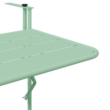 vidaXL Εξωτερικό Κρεμαστό Τραπέζι - Μέντα, 60x39x50 cm Ατσάλι 1 τεμ.