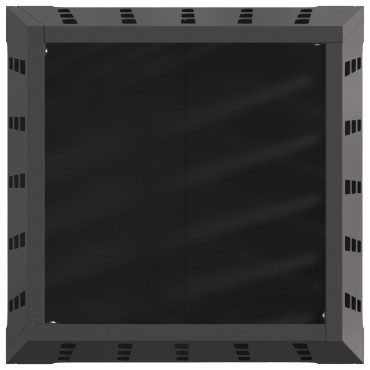 vidaXL Φωτιά Μπολ Μαύρο 50 x 50 x 70 cm Ατσάλι Σκληρυθέν στον Αέρα
