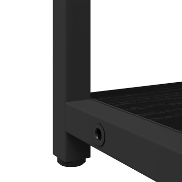 vidaXL Ντουλάπα Καθρέφτη Μπάνιου Μαύρη Δρυς 60x16x60cm Μηχανικό Ξύλο 1 τεμ.