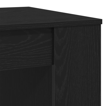 vidaXL Τραπεζάκι Σαλονιού Μαύρης Βελανιδιάς 102x55x42cm Επεξεργασμένο Ξύλο 1 τεμ.
