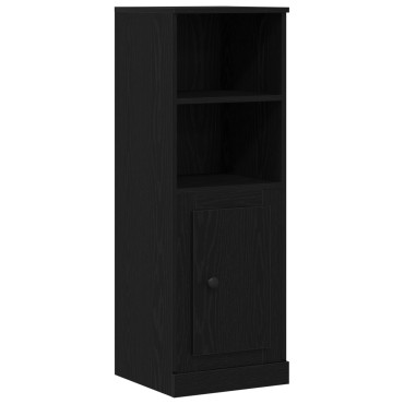 vidaXL Υψηλός Ντουλάπι Μαύρο Δρύς 36x35.5x103.5cm Επεξεργασμένο Ξύλο 1 τεμ.