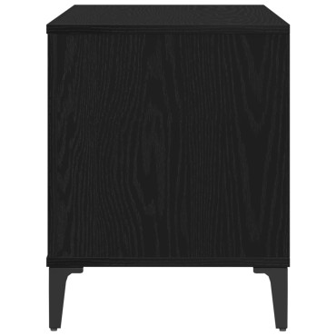 vidaXL ντουλάπι δισκίων Μαύρης Δρυός - 100x38x48cm από επεξεργασμένο ξύλο 1 τεμ.