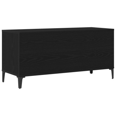 vidaXL ντουλάπι δισκίων Μαύρης Δρυός - 100x38x48cm από επεξεργασμένο ξύλο 1 τεμ.