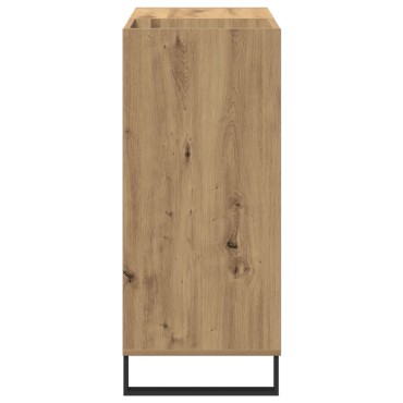 vidaXL Ντουλάπα Δίσκων Παλιό Ξύλο 84.5x38x90cm Ξύλο Μηχανής