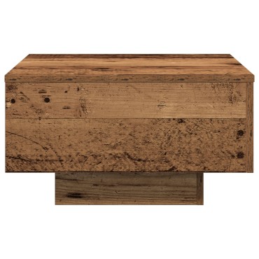 vidaXL Τραπεζάκι Καφέ, Παλιό Ξύλο, 55x55x31 cm Κατασκευασμένο Ξύλο 1 τεμ.