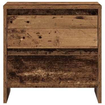 vidaXL Κομοδίνο Παλιό Ξύλο 45x34x44.5cm Επεξεργασμένο Ξύλο 1 τεμ.