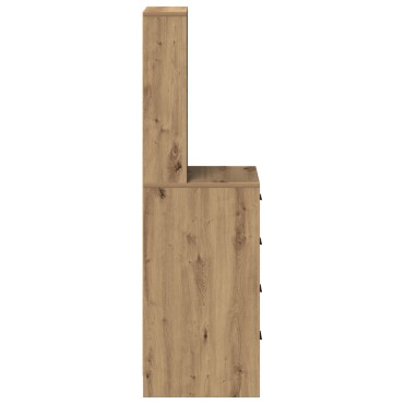 vidaXL Υψηλό ντουλάπι Artisan Δρυς 40x41x135cm Επεξεργασμένο ξύλο 1 τεμ.