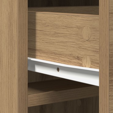 vidaXL Υψηλό ντουλάπι Artisan Δρυς 40x41x135cm Επεξεργασμένο ξύλο 1 τεμ.